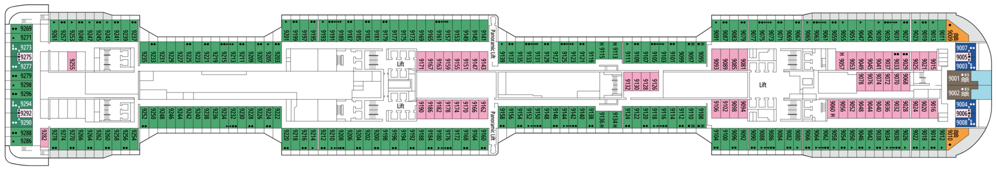 Deck 9 - Alhambra plan